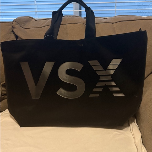 Victoria's Secret Handbags - Victoria's Secret Sleek Black Tote